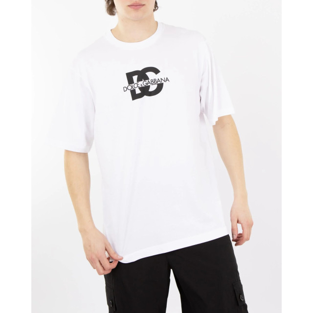 Dolce and Gabbana Heren dg logo print t-shirt G8PN9T / G7M1C-W0800 large