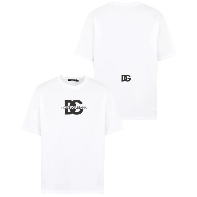 Dolce and Gabbana Heren dg logo print t-shirt G8PN9T / G7M1C-W0800 large