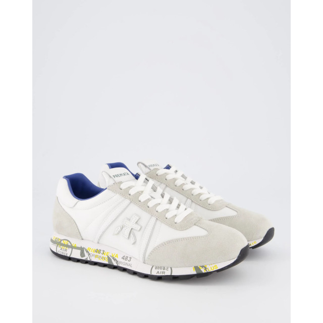 Premiata Dames lucy d sneaker /grijs Var 206E-White large