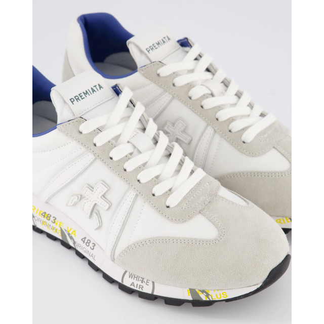 Premiata Dames lucy d sneaker /grijs Var 206E-White large