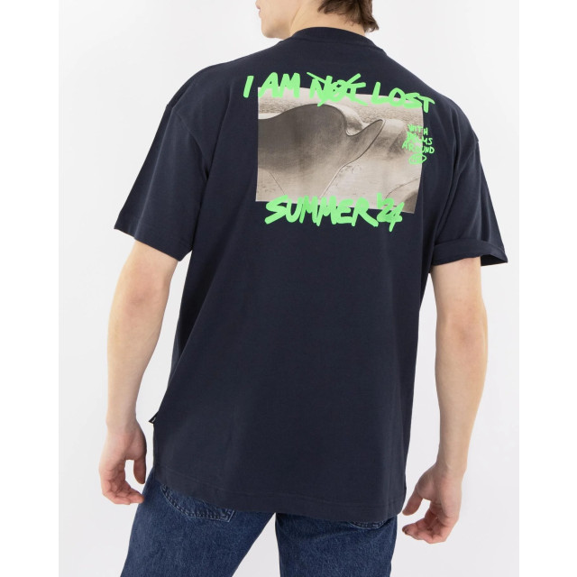 Palm Angels Heren i am lost t-shirt PMAA072S24JER004-4670 large