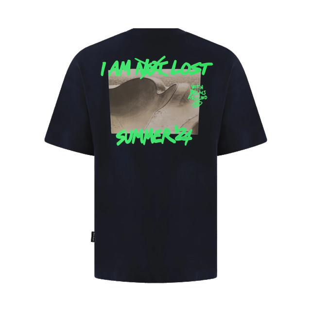Palm Angels Heren i am lost t-shirt PMAA072S24JER004-4670 large