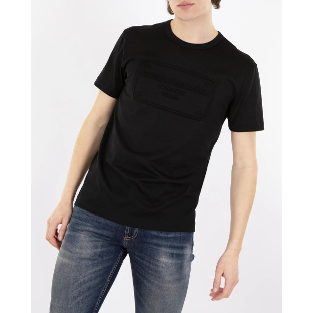Dolce and Gabbana Heren embossed logo t-shirt G8KBAZ-G7C7U-N0000 large