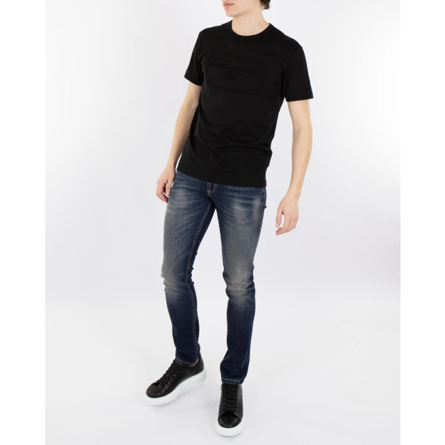 Dolce and Gabbana Heren embossed logo t-shirt G8KBAZ-G7C7U-N0000 large