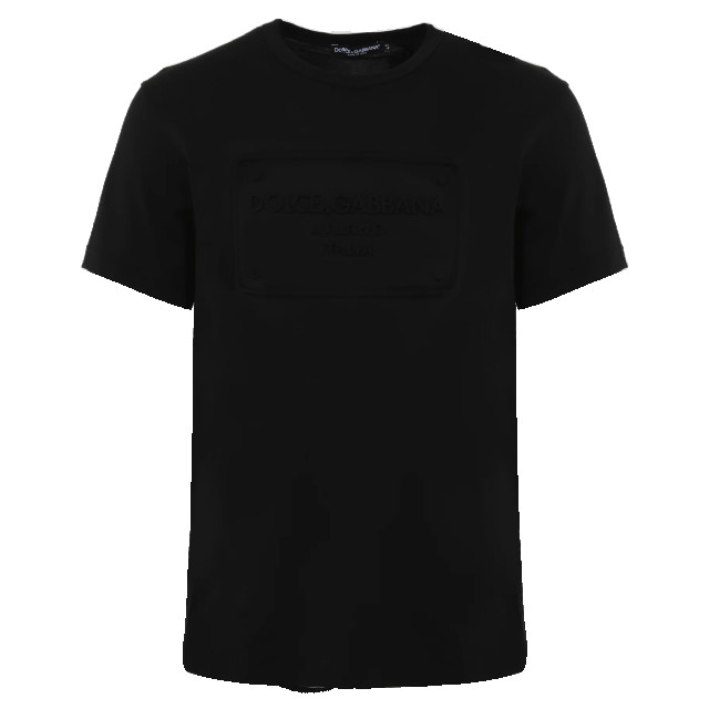 Dolce and Gabbana Heren embossed logo t-shirt G8KBAZ-G7C7U-N0000 large