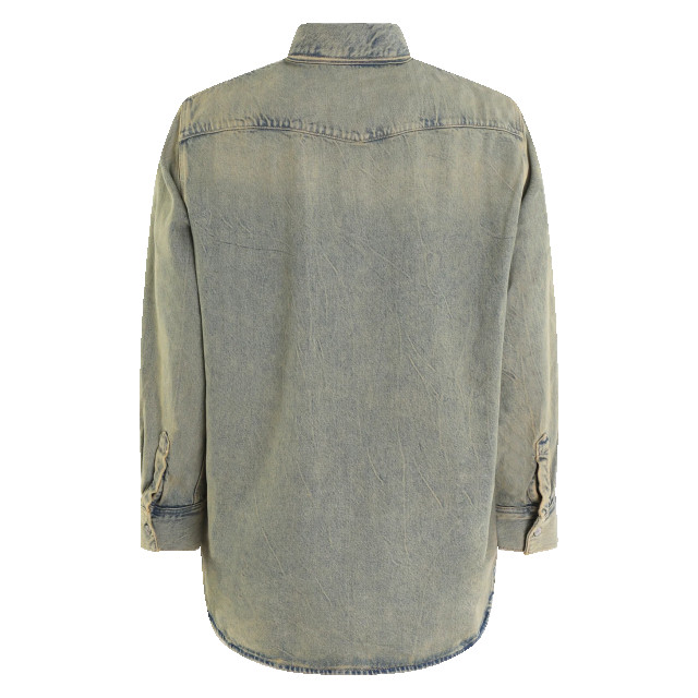 Acne Studios Heren denim shirt FN-UX-SHIR000018-BUF large