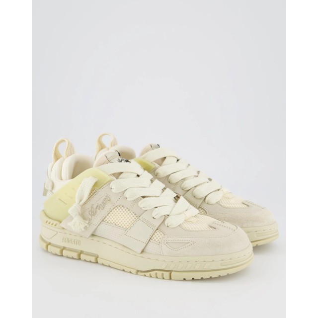 Axel Arigato Heren area patchwork sneaker F1689002-BEIGE / BEIGE large