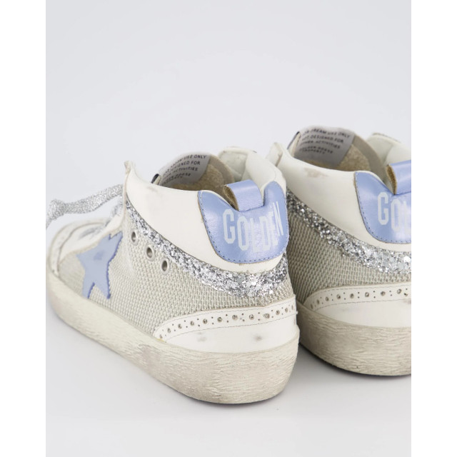Golden Goose Deluxe Brand Dames mid star sneaker /blauw GWF00122.F005395-11599 large