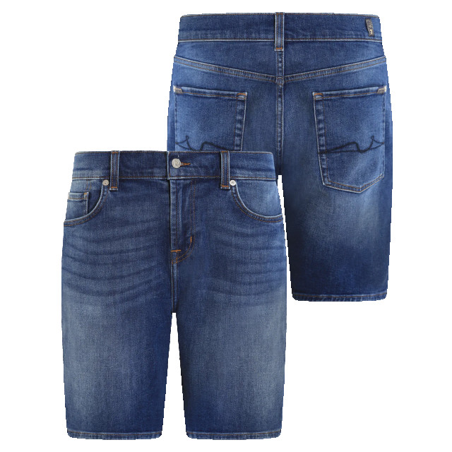 7 For All Mankind Heren vital short JSSRA500VI-Mid Blue large