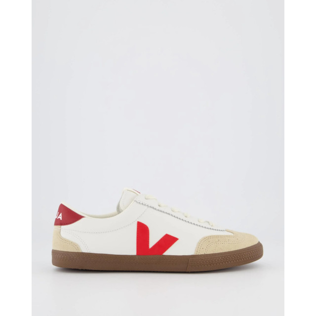Veja Heren volley sneaker /rood VO2003533-White Pekin large