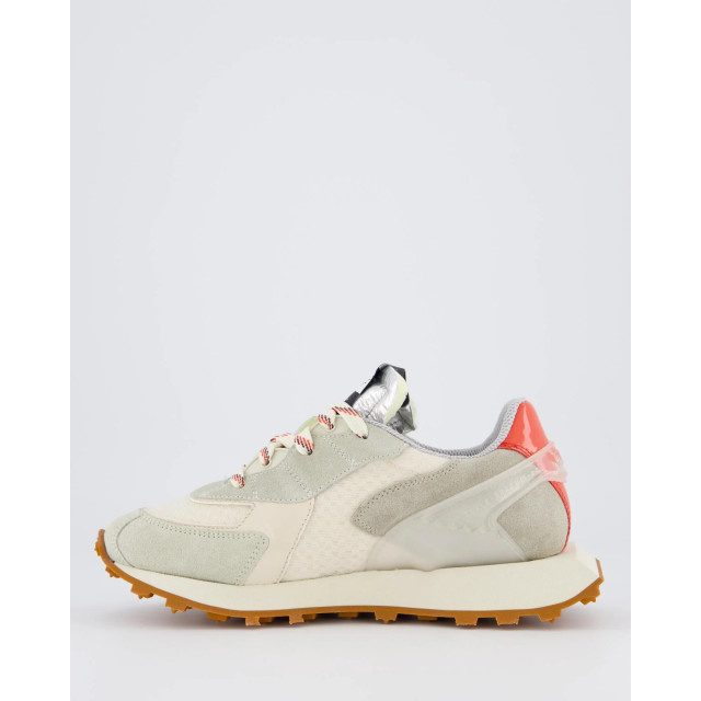 Run of Dames pure sneaker /beige Calla W-Wit large
