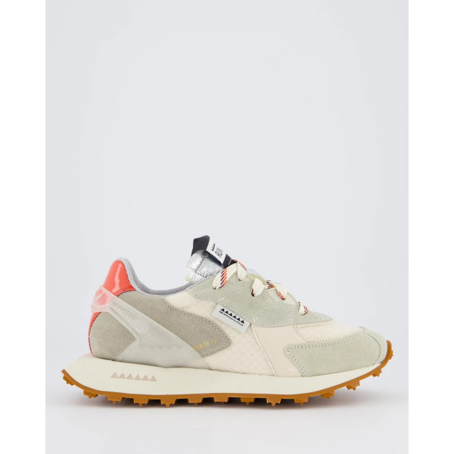 Run of Dames pure sneaker /beige Calla W-Wit large