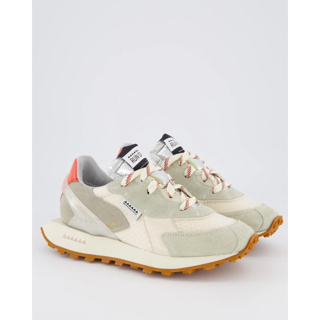 Run of Dames pure sneaker /beige Calla W-Wit large