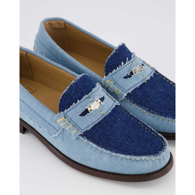 Toral TL-Coin-Blauw Loafers Blauw TL-Coin-Blauw large