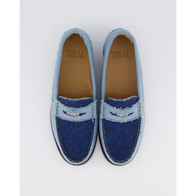 Toral TL-Coin-Blauw Loafers Blauw TL-Coin-Blauw large