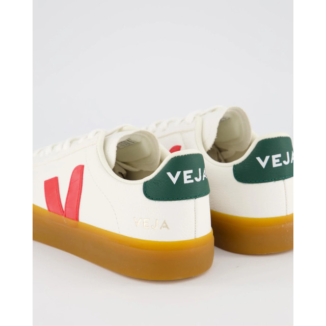 Veja Dames campo sneaker /groen CP0503497-Extra White Pekin large