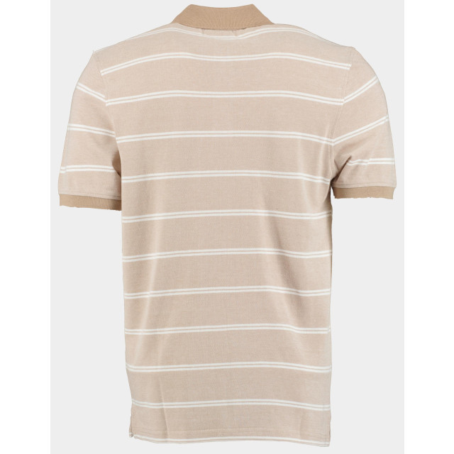 Scotland Blue Polo korte mouw chase polo oxford stripes 24108ch47sb/820 sand 179776 large