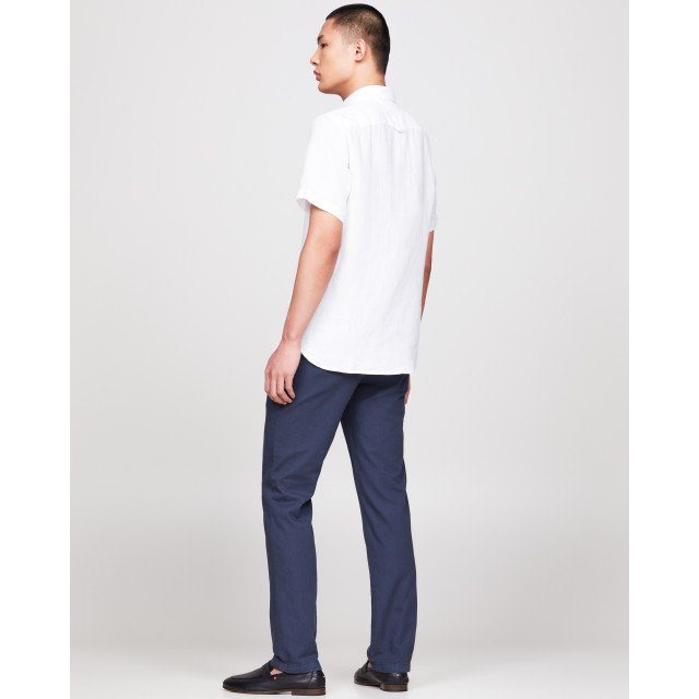 Tommy Hilfiger Menswear casual overhemd met korte mouwen 094679-001-M large