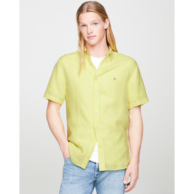 Tommy Hilfiger Menswear casual overhemd met korte mouwen 094685-001-M large