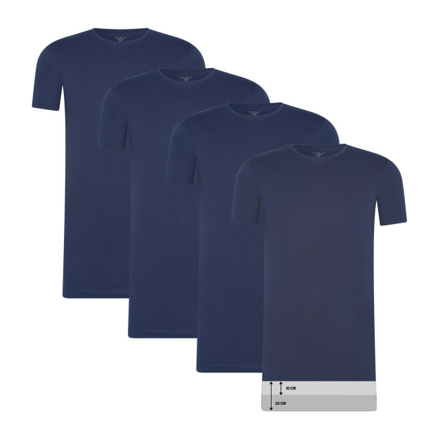 Cappuccino Italia 4-pack t-shirts CAP-4PT-O-NVY-XL large
