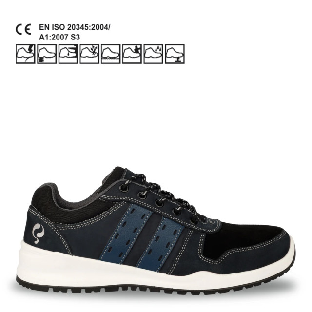 Q1905 Werkschoen sport blauw laag QS0920-45 large
