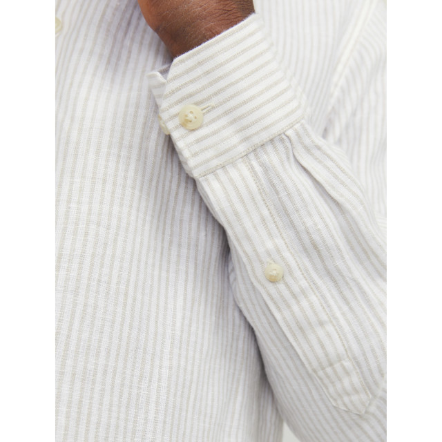 Jack & Jones Parker linen stripe 12251673-TRA-M large