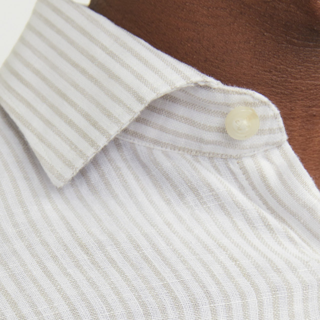 Jack & Jones Parker linen stripe 12251673-TRA-M large