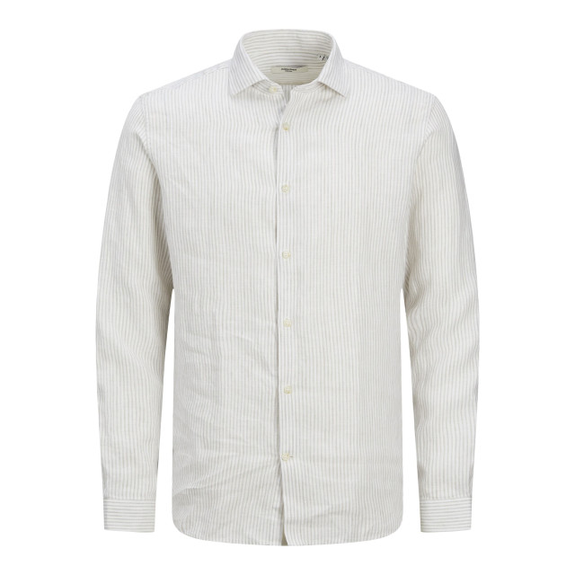 Jack & Jones Parker linen stripe 12251673-TRA-M large