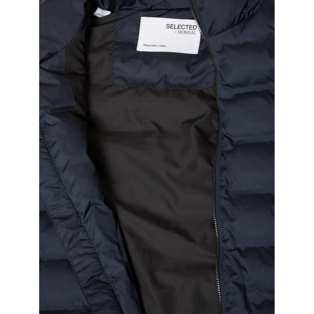 Selected Barry quilted gilet sky captain 16089396-SKY-L large