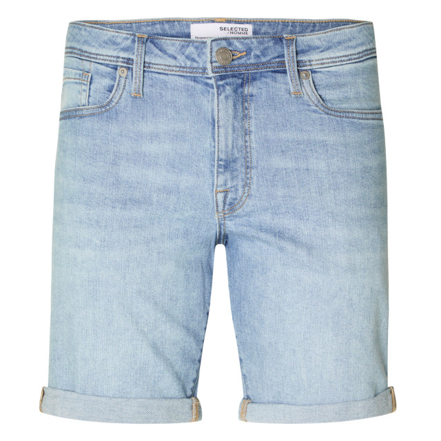 Selected Alex slim short 16092496-BLU-S large