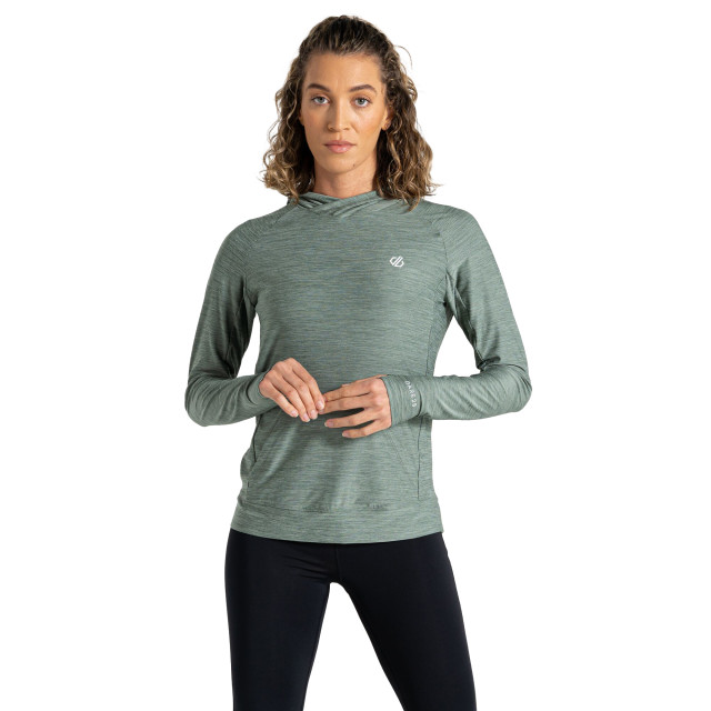 Dare2b Regatta dames sprint city lichtgewicht hoodie UTRG4152_lilypadgreenmarl large Dare2b Regatta dames sprint city lichtgewicht hoodie UTRG4152_lilypadgreenmarl large