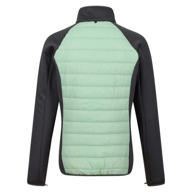 Regatta Dames carletta viii 2 in 1 waterdichte jas UTRG9459_quietgreensealgrey large