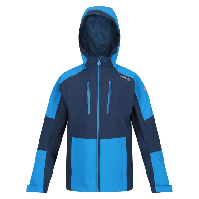 Regatta Kinder/kinder highton iv waterdichte jas UTRG9638_bluewingindigo large