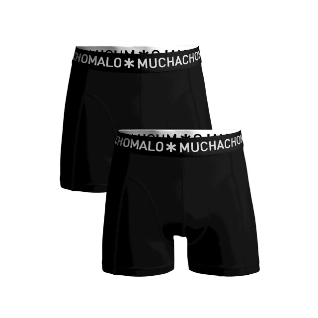 Muchachomalo Heren 2-pack boxershorts effen 1010BASIC02 large
