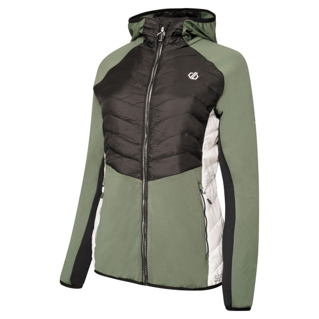 Dare2b Dames surmount ii wollen hybride jas UTRG6701_duckgreenblack large