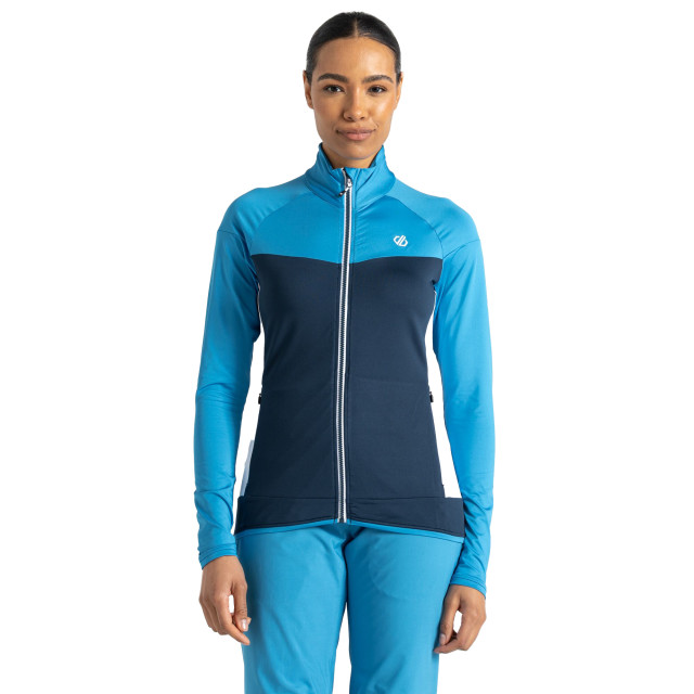 Dare2b Dames elation ii core stretch gerecycleerde fleece UTRG7065_moonlightdenimswedishblue large