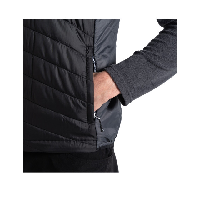 Dare2b Heren touring gewatteerd lichtgewicht gilet UTRG9015_ebonyblack large