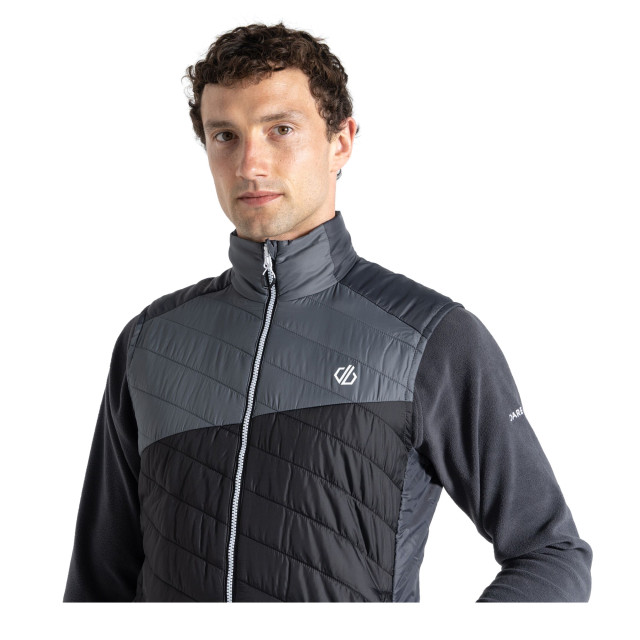 Dare2b Heren touring gewatteerd lichtgewicht gilet UTRG9015_ebonyblack large