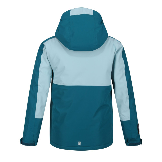 Regatta Kinderen/kinderen beamz iii waterdichte jas UTRG9185_gulfstreamseahaze large
