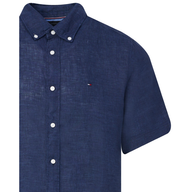 Tommy Hilfiger Menswear casual overhemd met korte mouwen 094682-001-M large