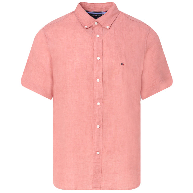 Tommy Hilfiger Menswear casual overhemd met korte mouwen 094683-001-M large