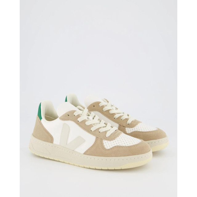 Veja Dames, heren v-10 chfree leath VX0502961-WHITE large