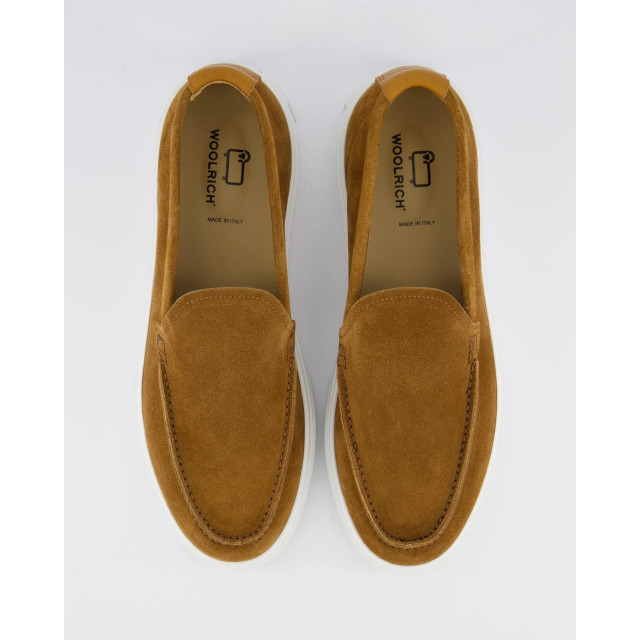 Woolrich Heren boat shoe WFM221.012.1050-TABACCO large