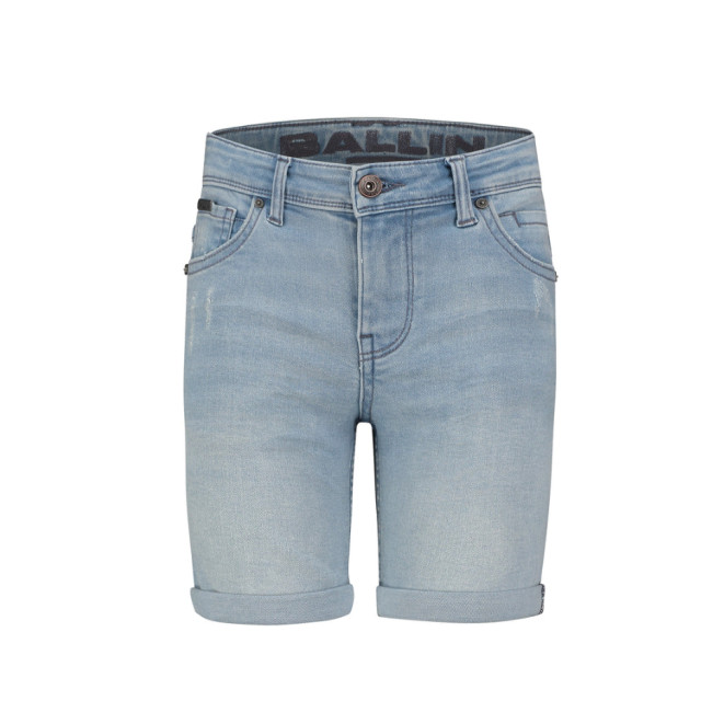 Ballin Amsterdam Jeans short jaxx skinny fit denim licht K1202-82 large