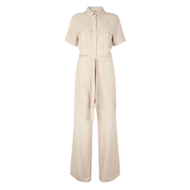 MbyM Jumpsuit carello Beige linnen jumpsuit Carello  large