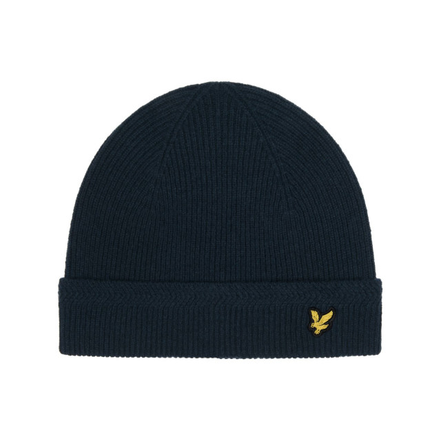 Lyle and Scott racked ribbed beanie - 057758_240-ONE large