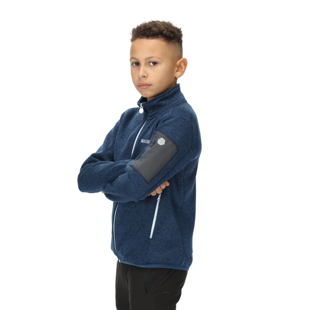 Regatta Kinder/kinder newhill fleece jas UTRG8902_bluewing large