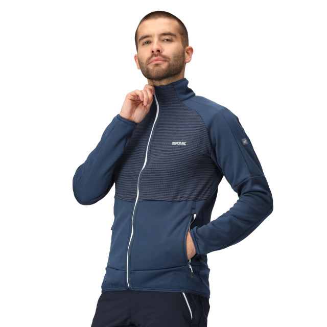 Regatta Heren yare vii full zip soft shell jas UTRG9344_admiralblue large Regatta Heren yare vii full zip soft shell jas UTRG9344_admiralblue large