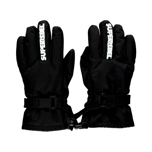 SuperRebel nutz ski glove superstainable with fleece - 063484_990-8-10Y large