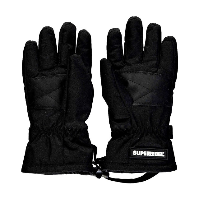 SuperRebel nutz ski glove superstainable with fleece - 063484_990-8-10Y large